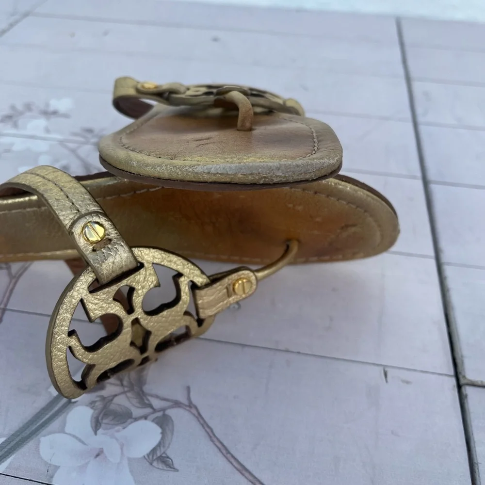 Tory Burch Gold Sandals